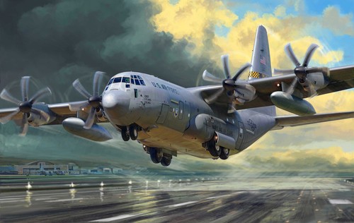 Zvezda hercules c 130j - hercules, c-130j