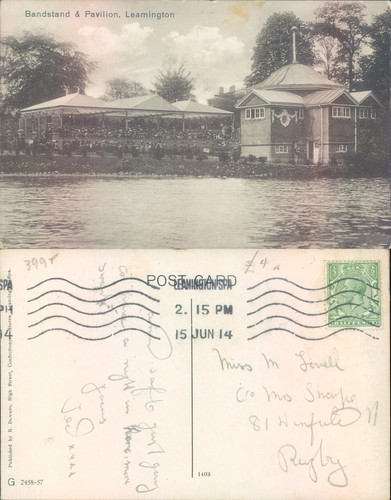 Bandstand pavilion leamington - pavilion,