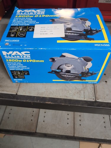 Mac allistar 1500w circular - mac,