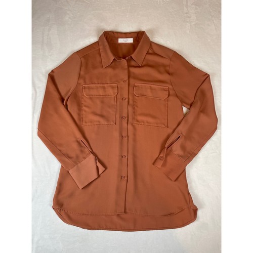 Elodie rust orange button - elodie,