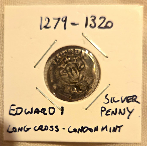 Edward silver penny long - silver,