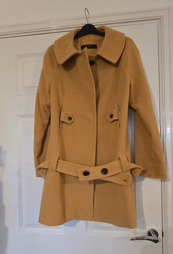 Zara basic camel wool blend - zara,