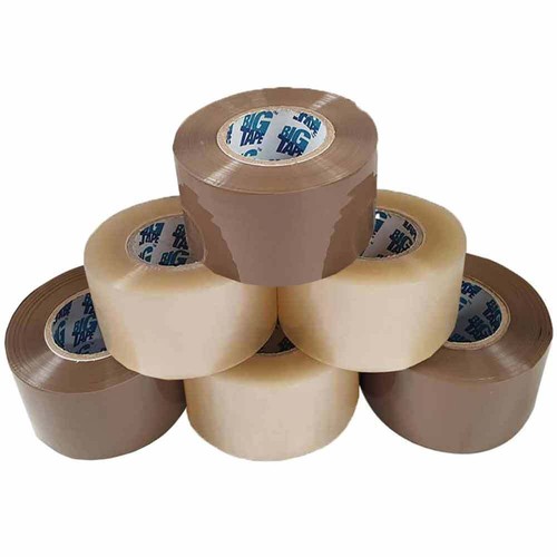 Big packing tape parcel - parcel, box
