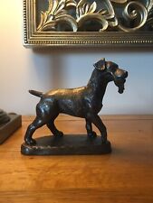 Patterdale Terrier - Ratting / Bronze Figurine / Working Dogs / Poaching