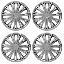 MERCEDES A B C CLASS WHEEL TRIMS HUB CAPS PLASTIC COVERS FULL SET SPARK 15 INCH