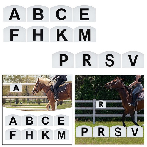 Dressage arena markers wall - dressage,