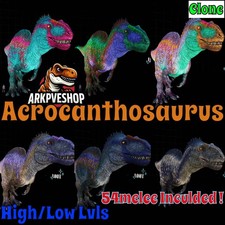 Acro Acrocanthosaurus High&Low
