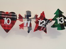 Cute Tartan Christmas garland