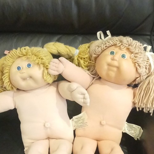 Two cabbage patch dolls 1978 - two,