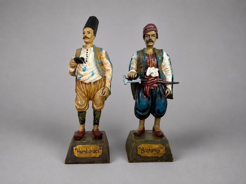 Pair vintage ottoman turkish - pair,