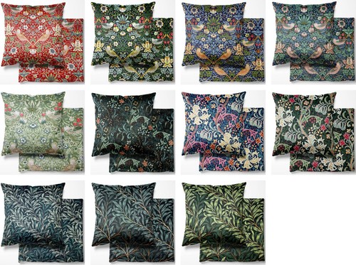 William morris velvet cushion - william,