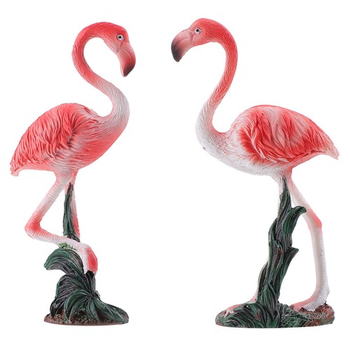 2pcs reusable resin flamingo - reusable,