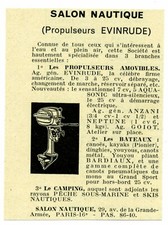 1954 evinrude propulsion - 1954:,