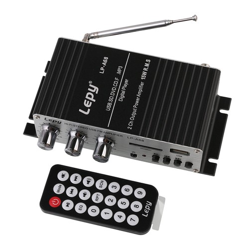 Lepai a68 dc12v usb - lp-a68, fm