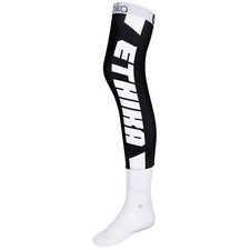 Ethika Mens Moto Socks Motocross Knee Brace - THE PITS BLACK