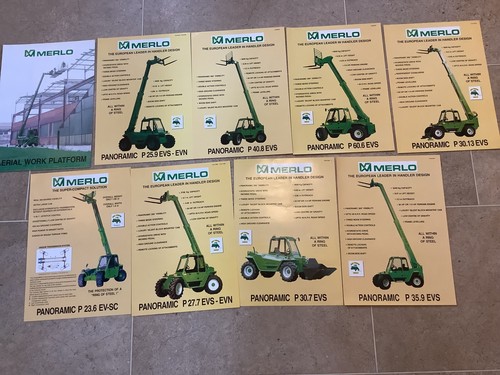 Merlo telehandler spec sheets - merlo,
