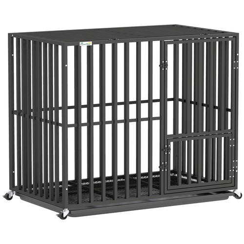 Pawhut heavy duty dog - heavy, crate