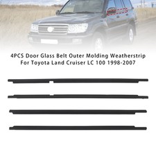 4PCS Door Glass Belt Outer