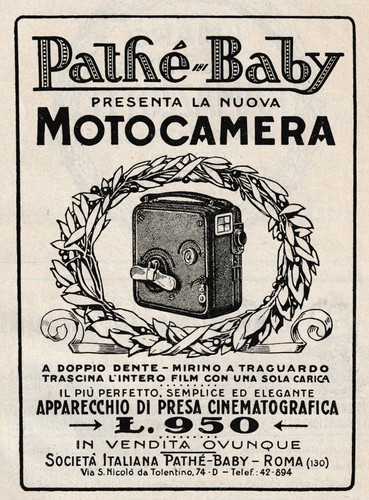 Advertisement 1928 pathe - pathe', baby