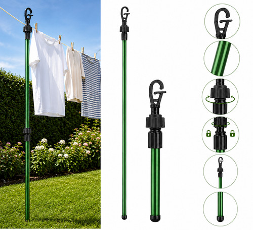 Extendable washing prop line - extendable,