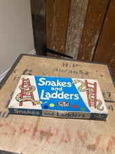 Vintage Snakes & Ladders Board