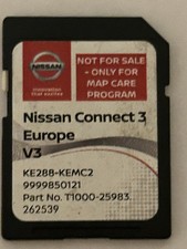 GENUINE NISSAN CONNECT3 MAP DATA SD CARD V3. KE288-KEMC2