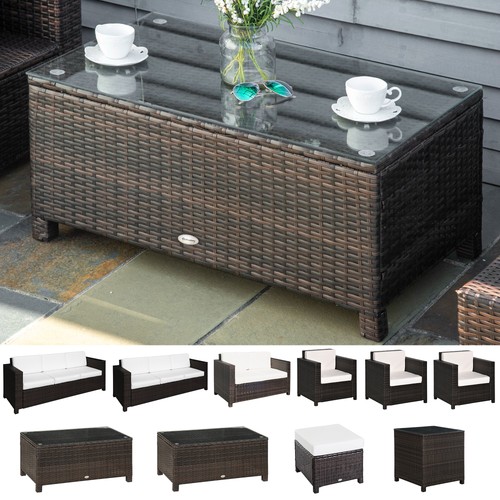 Outdoor rattan garden patio - garden,