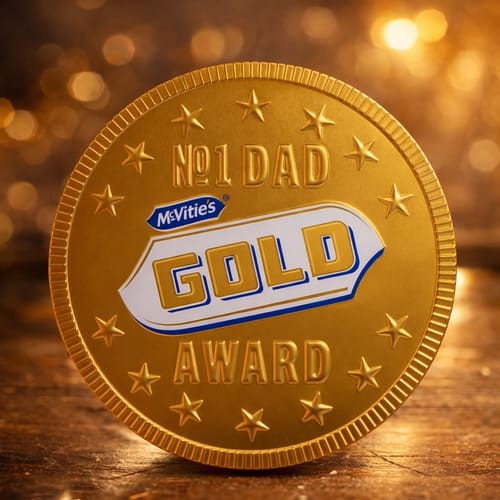 Mcvities father day gold - father's,