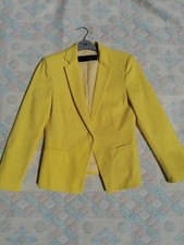 Zara yellow blazer, size
