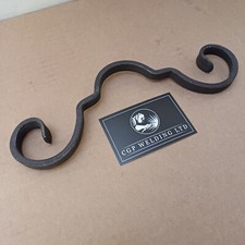 Wrought Iron shaped Scroll