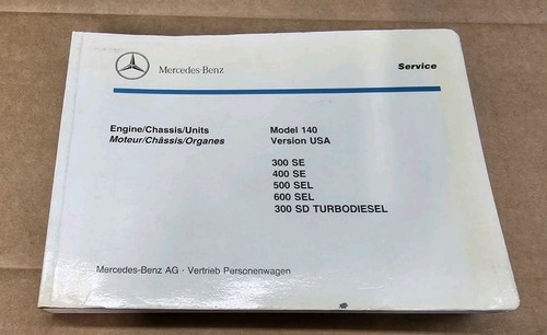 Mercedes w140 300se 400se - mercedes,