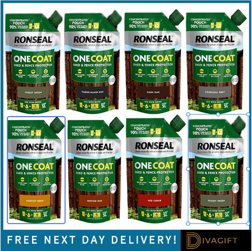 Ronseal one coat shed - shed, &