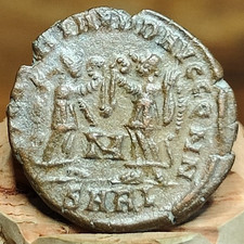 ConstansI Roman coin with