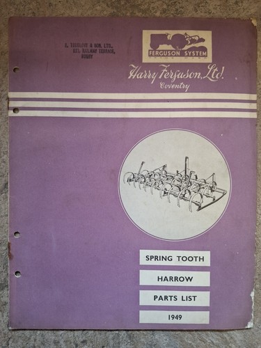 Ferguson spring tooth harrow - ferguson,