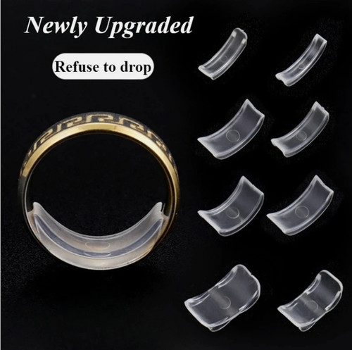 8pcs silicone ring - ring, size