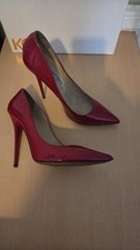 Jimmy Choo ANOUK patent leather made in Italy designer heels 38.5 UK5