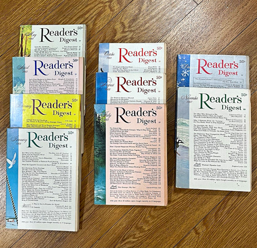Reader digest magazines - digest,