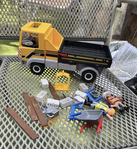 Playmobil truck and driver - and,