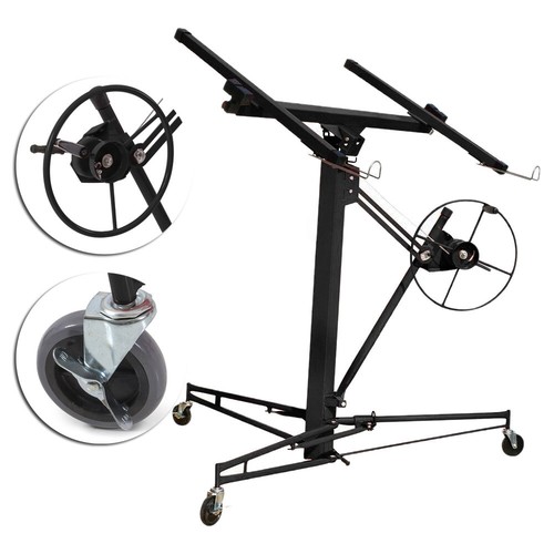Black drywall plate lifter - black,