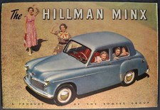 1951 Hillman Minx Brochure