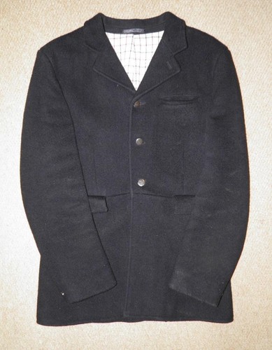 Vintage gents black 100 - 100%, pure