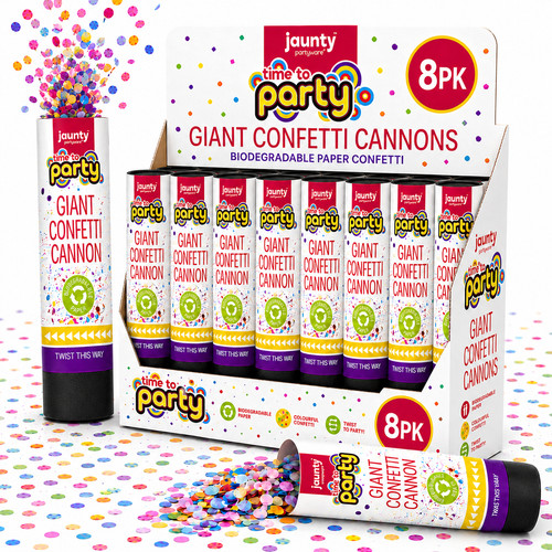 Giant party confetti cannons - party,