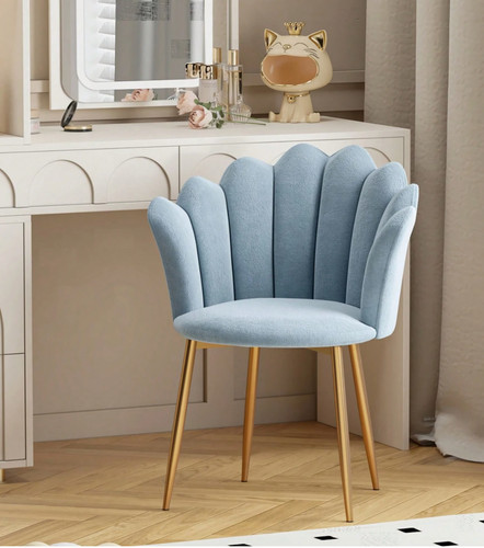 Sky blue armchair tub chair - tub,