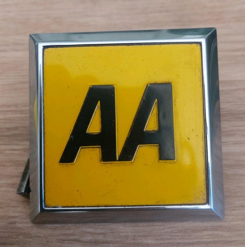 Vintage car grille badge - vintage,