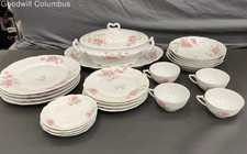 KPM Vintage Porcelain Floral Dish Set (22)