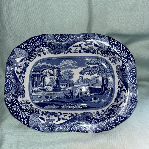 Spode italian blue serving pie - spode,
