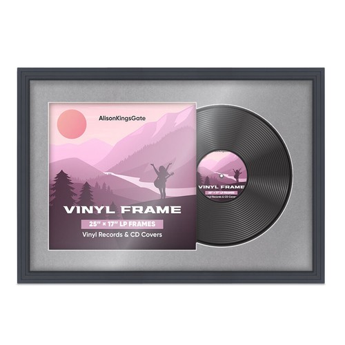 Vinyl record frame - vinyl,