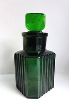 Rare antique green poison