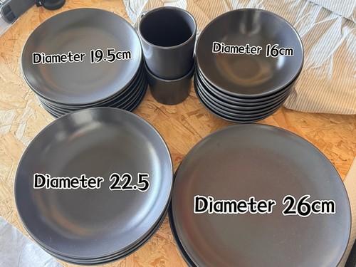 Ikea fargklar plate set and - ikea,