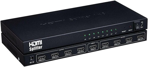 Hdmi splitter 4k 1x8 - splitter,